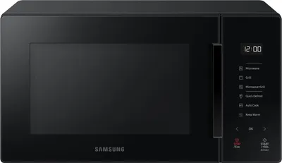 Produktbild von Samsung MG23T5018AK Mikrowelle mit Grill 23L 800W Schwarz Touch Control