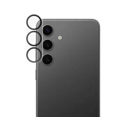 Produktbild von alkaya. Samsung Galaxy S24 Linsenschutz, Kameraschutzglas, Handykameraschutz - Transparent