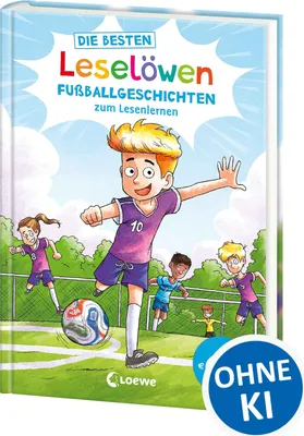 Produktbild von Die besten Leselöwen-Fußballgeschichten zum Lesenlernen