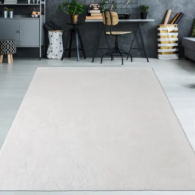 Immagine prodotto di Robot aspirapolvere Carpet white soft easy-care adatto alla zona giorno Dimensioni - 140 x 200 cm
