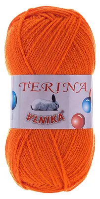 100g Terina Strickgarn Häkelgarn Wolle Acrylwolle pflegeleicht Farbwahl orange