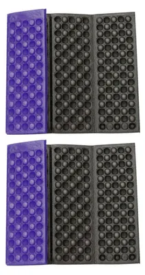 Produktbild von 1/2 Stück XPE Sitzkissen, tragbare, faltbare Sitzmatte, wasserdicht, leicht, für Outdoor-Reisen, Camping, Wandern, Rucksackreisen, Stadionsitzkissen