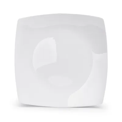 Obrázek produktu pro PLATE 27x27 cm Porcelánový jídelní talíř Flat Square White
