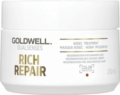 Obrázok produktu pre Goldwell - Maska na suché a poškodené vlasy Dualsenses Rich Repair (60Sec Treatment) 500ml