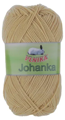 50g Strickgarn Johanka beige