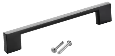 Produktbild von SOTECH Möbelgriff BLACKLINE XII Schrankgriff – Bohrabstand 128 mm, schwarz matt