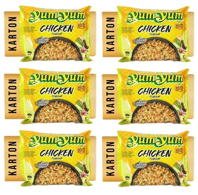 Produktbild von 180x60g Yum Yum Chicken Geschmack Instant Nudelsuppe