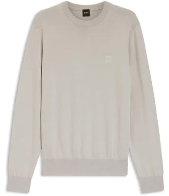 Image de Boss - Pull « Kanovano » pour homme, col rond GT17821 (M) (gris)
