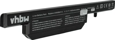 Produktbild von vhbw Akku Ersatz für C4500BAT6, C4500BAT-6 für Notebook (4400 mAh, 11,1 V, Li-Ion)