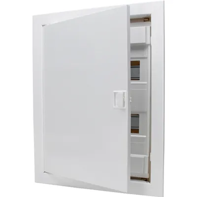 Produktbild von KOPP Unterputz-/Hohlwand-Verteilerkasten U24EP, IP40, 64A, 400VAC, 2-reihig