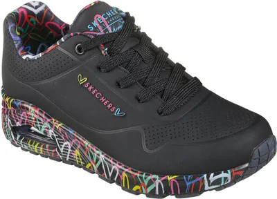 Produktbild von Skechers UNO-LOVING LOVE schwarz kombi