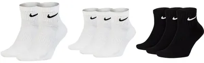 Produktbild von 8 Paar Nike Socken Damen Herren - Farbe: weiß / weiß / schwarz - Größe: 38-42