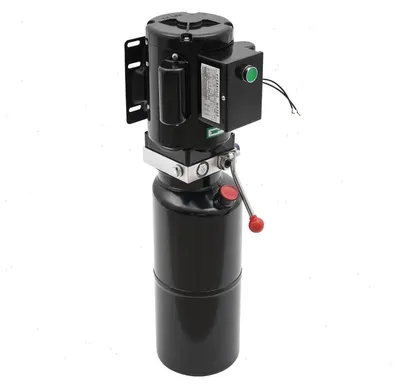 Obrázok produktu pre Hydraulický agregát – Elektrické hydraulické čerpadlo 220 V – 10-litrová oceľová nádrž na olej – motor 2,2 kW – tlak 18 MPa – prietok 4,6 l/min pre zdvihacie mosty pre automobily – čierna farba