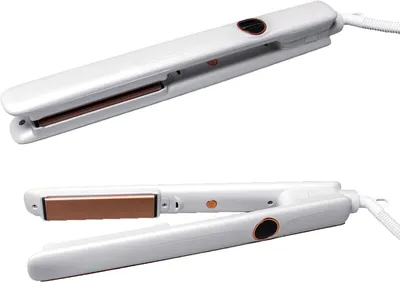 Produktbild von OKWRAP Haarglätter, Glätteisen Keratin, Lockenstab und Glätteisen 2 in 1, Haar Glatteisen 120-230°C, Hair Straightener LED Display mit Ionen Technologie Reduziert Frizz und Statische Aufladung