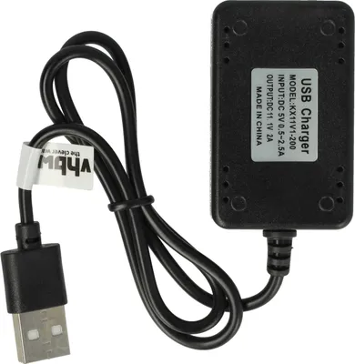 Produktbild von vhbw USB-Ladekabel für RC-Akkus mit JST-XH 4P-Anschluss, RC-Modellbau Akkupacks - 55 cm 11,1 V
