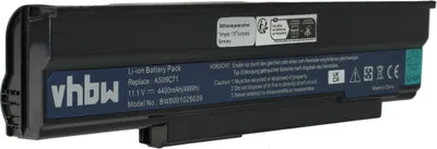 Produktbild von vhbw Akku Ersatz für Acer BT.00607.073 für Notebook (4400 mAh, 11,1 V, Li-Ion)