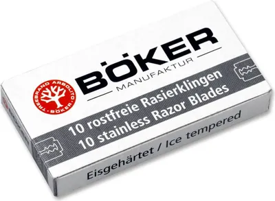 Produktbild von Böker Zubehör | Rasieren 10 Double Edge Rasierklingen