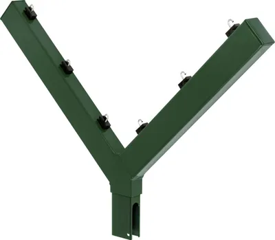 Produktbild von Floraworld Pfostenaufsatz in Y-Form Comfort 68,5 x 38/48 cm Stahl moosgrün