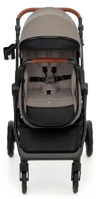 Produktbild von Kinderkraft ESME Kinderwagen 3-in-1 mit MINK PRO i-Size Travel System klappbar All-Terrain bis 25 kg Beige