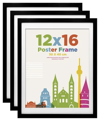 Immagine prodotto di Cornice per foto in legno, 30 x 40 cm, set da 3