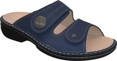 Produktbild von Finn Comfort Damen Pantoletten in Blau, Größe 37