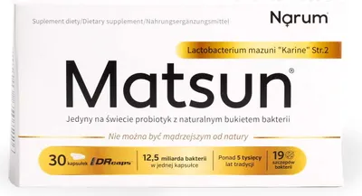 Immagine prodotto di Matsun Probiotico 19 ceppi batterici 30 capsule NARUM