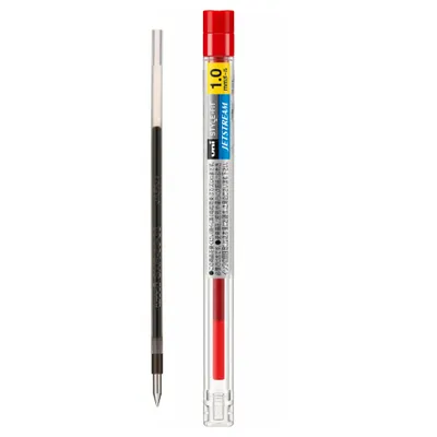 Image de Mitsubishi Pencil Uni-ball Jetstream recharge à encre huile pour stylos Style Fit • 1,0 mm • Rouge [SXR-89-10]