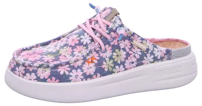 Produktbild von Slipper Lily Capri Rosa Größé 41 mit herausnehmbarer Korksohle und verstellbarem Gummizug, atmungsaktiv, superleicht