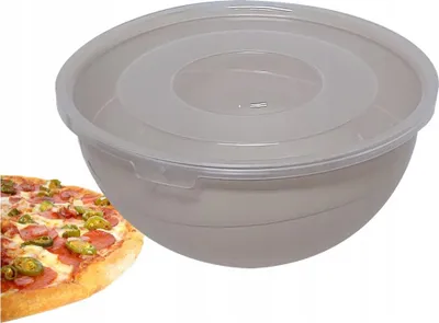 Produktbild von Küchenschüssel aus Kunststoff mit Deckel 2L LATE