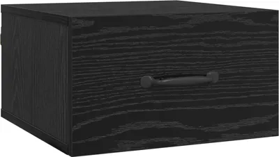 Image de Cabinet de chevet Chêne noir 35 x 35 x 20 cm Bois d'ingénierie