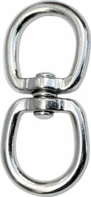 Produktbild von Kettenwirbel Wirbel Seilwirbel 4,5 mm Vernickelt