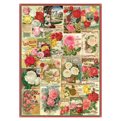 Produktbild von Eurographics Puzzle Blumen - Roses Seed Catalogue - 1000 Teile