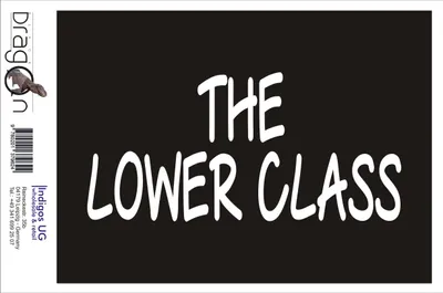 Produktbild von Aufkleber / Autoaufkleber - JDM / Die cut / Auto / OEM - The lower class - 210x100mm rot - Heckscheibe / Heckscheibenaufkleber