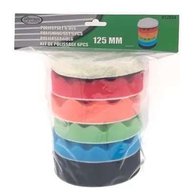 Produktbild von Polierschwämme 6 teilig 125mm