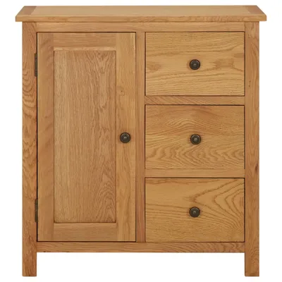 Immagine prodotto di Credenza 70x35x75 cm Legno Massello di Rovere