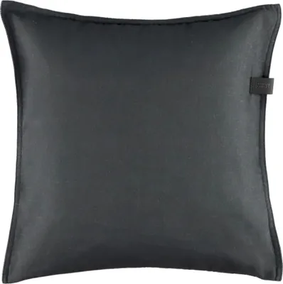 Produktbild von SCHÖNER WOHNEN Zierkissenhülle ohne Füllung Play Farbe anthrazit Größe 38x38