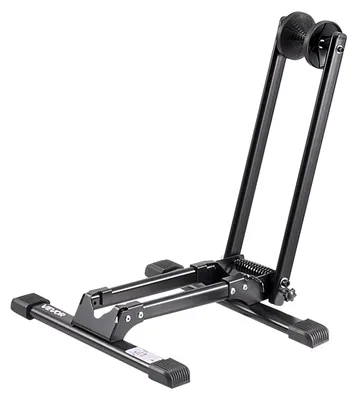 Produktbild von VEVOR Fahrradträger 2er-Pack, geeignet für Mountain- und Rennräder von 508 bis 736,6 mm, rostbeständiger Fahrradständer aus legiertem Stahl, faltbarer Fahrradständer für Eingangsbereich, Garage, Parken und Lagern von Fahrrädern zu Hause, schwarz, Vertikal Einfach-1