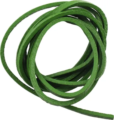 Produktbild von Lederarmband - Lederschnur - Lederband - eckig - grün