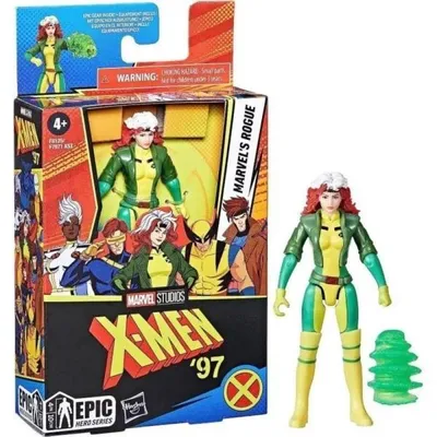 Produktbild von Marvel X-Men Marvel Studios X-Men ’97 Epic Hero Series Marvel’s Rogue Action-Figur, 4 Jahr(e), Acrylnitril-Butadien-Styrol (ABS), Polyvinylchlorid (PVC)
