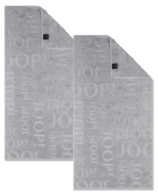 Produktbild von 2 Stück Joop! Handtuch Selection 1711-705 grau 50x100