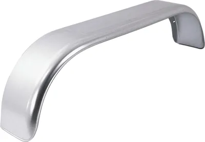 Produktbild von DE HAAN THRD 22155 Tandem-Kotflügel 14-15 Zoll aus verzinktem Stahl für Pkw-Anhänger 1550x220 mm als robuster Radkasten