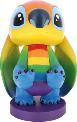 Immagine prodotto di EXQUISITE GAMING - Disney Stitch Rainbow 20cm Klipsowy Stojak na Kable
