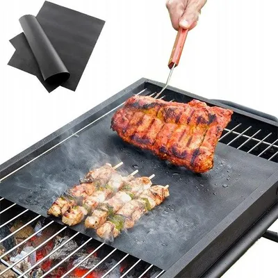Zdjęcie produktu dla MATA TACKA NA GRILLA TEFLONOWA DO PIEKARNIKA 2 szt Innovagoods