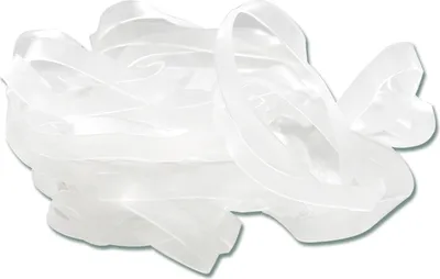 Produktbild von Waldhausen Mähnengummis transparent extra breit, Größe:ONE
