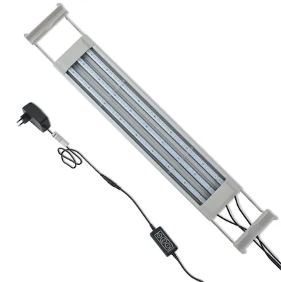 Produktbild von vidaXL Aquarium-Beleuchtung LED 50-60 cm Aluminium IP67