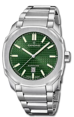 Produktbild von Candino Sport Herren Uhr Analog Armbanduhr Edelstahl silber Sport D3UC4754/3