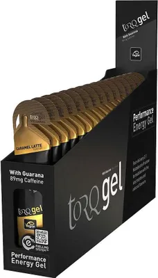 Produktbild von Torq Gel Caramel Latte with Guarana (Box 15)
