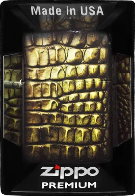 Produktbild von Feuerzeuge ZIPPO ALLIGATOR SKIN DESIGN 60007249
