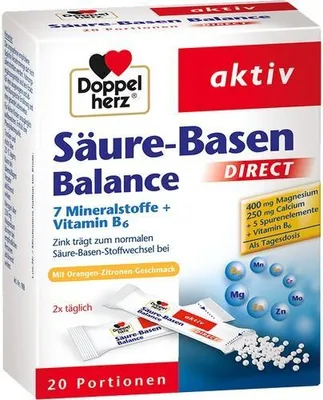 Obrázok produktu pre Doppelherz Acid-Base Balance Direct Pellets 20 ks