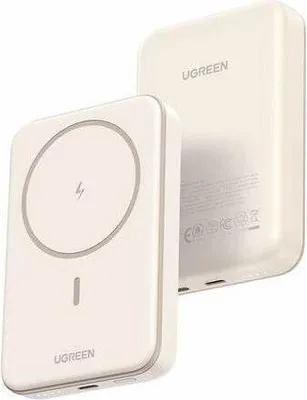 Image de Batterie Externe MagSafe UGREEN, 10000 mAh, 20W, Crème